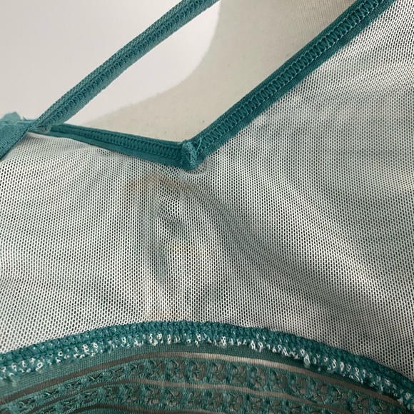 Anthropologie floreat green bralette sz- sm - Picture 5 of 7